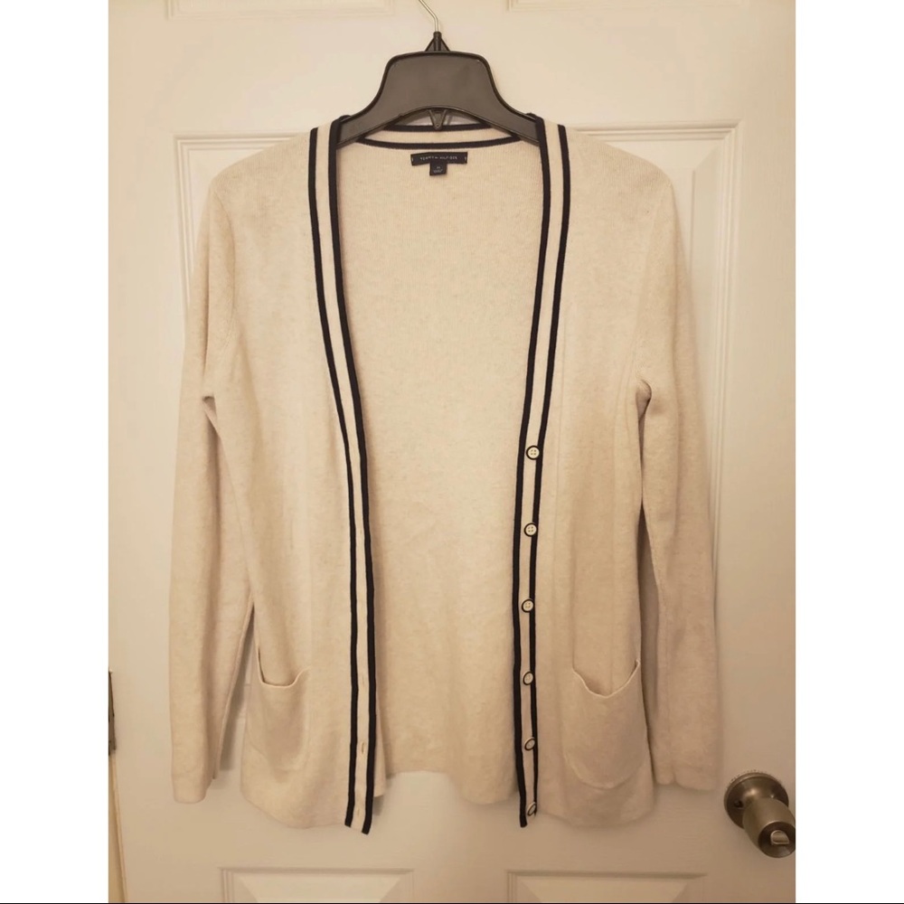 Tommy Hilfiger ivory cardigan women